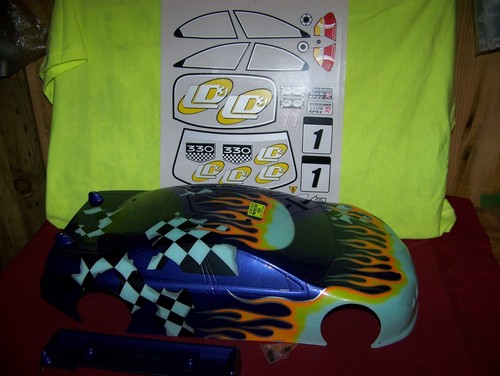 Ofna ld3 body rs4 - 4tec, traxxas
