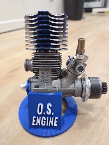 And up nitro engine - o.s,